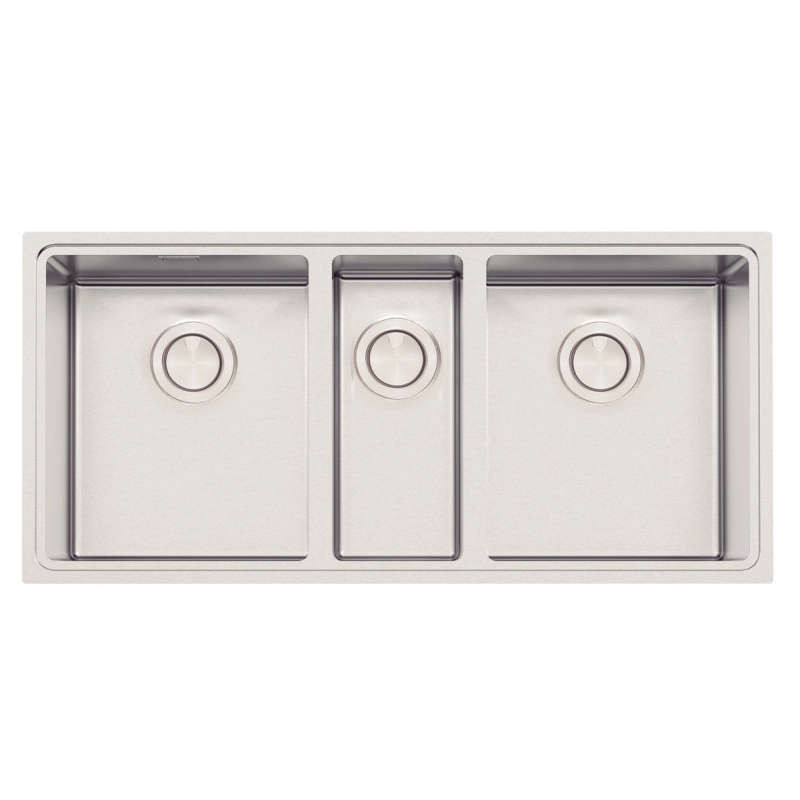 Cuba Tramontina Design Collection Quadrum 2.5 C 34 em Aço Inox com Acabamento Acetinado