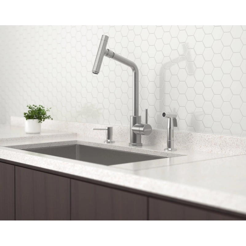 Ducha Manual para Cozinha Tramontina em Aço Inox com Extensor