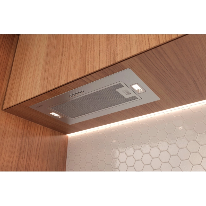 Coifa de Embutir Tramontina Incasso 51 em Aço Inox com Acabamento Scotch Brite 51 cm 220 V