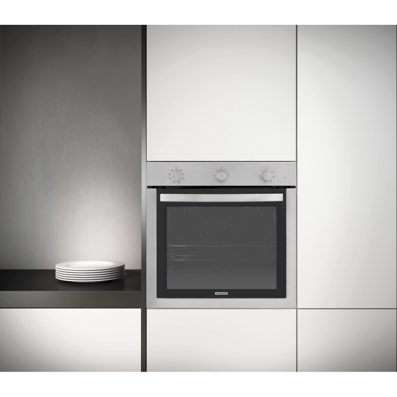 Forno Elétrico de Embutir Tramontina Inox Cook em Aço Inox 7 Funções 73 L