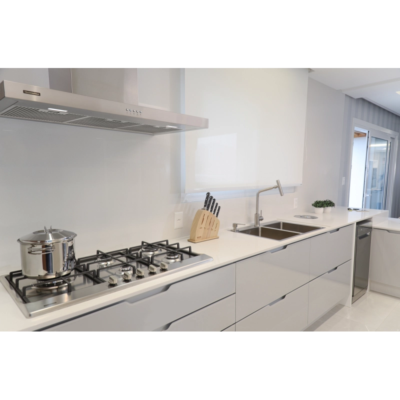 Coifa de parede Tramontina Dritta Wall 90 Split em Aço Inox 90 cm 220 V