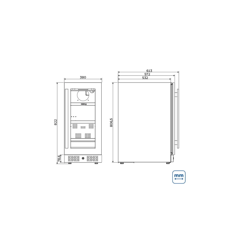 Beer Center Tramontina Senses T smart 85 L