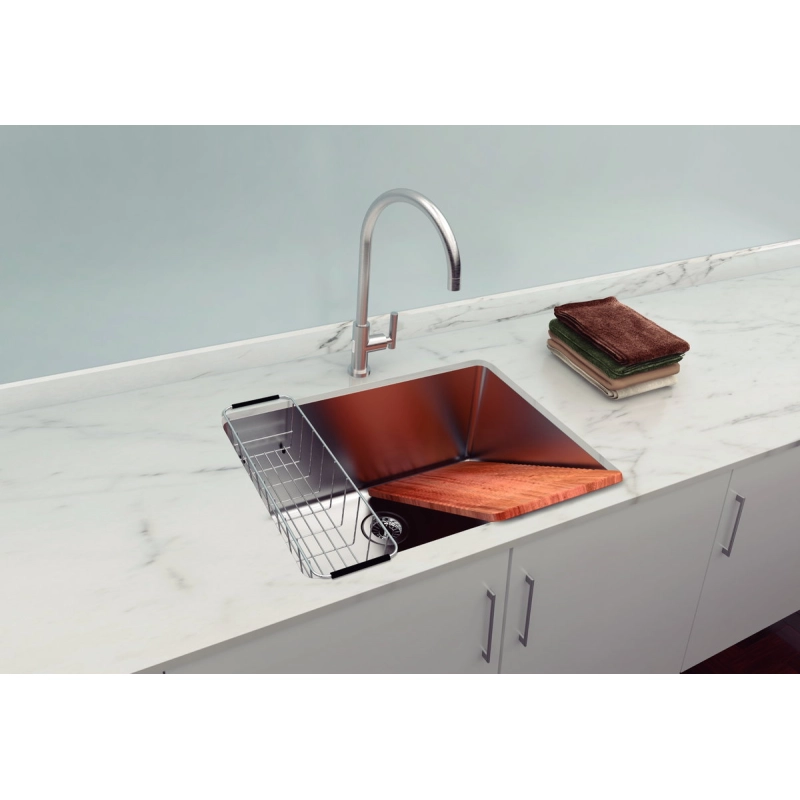 Tanque de embutir Tramontina Jumbo 92 L em Aço Inox 60x50 cm