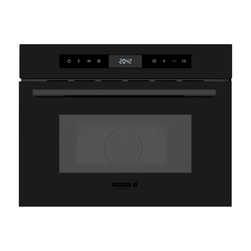 Forno Combinado com Micro-ondas Tramontina Epic T smart 60 F10 35 L Glass Black Series
