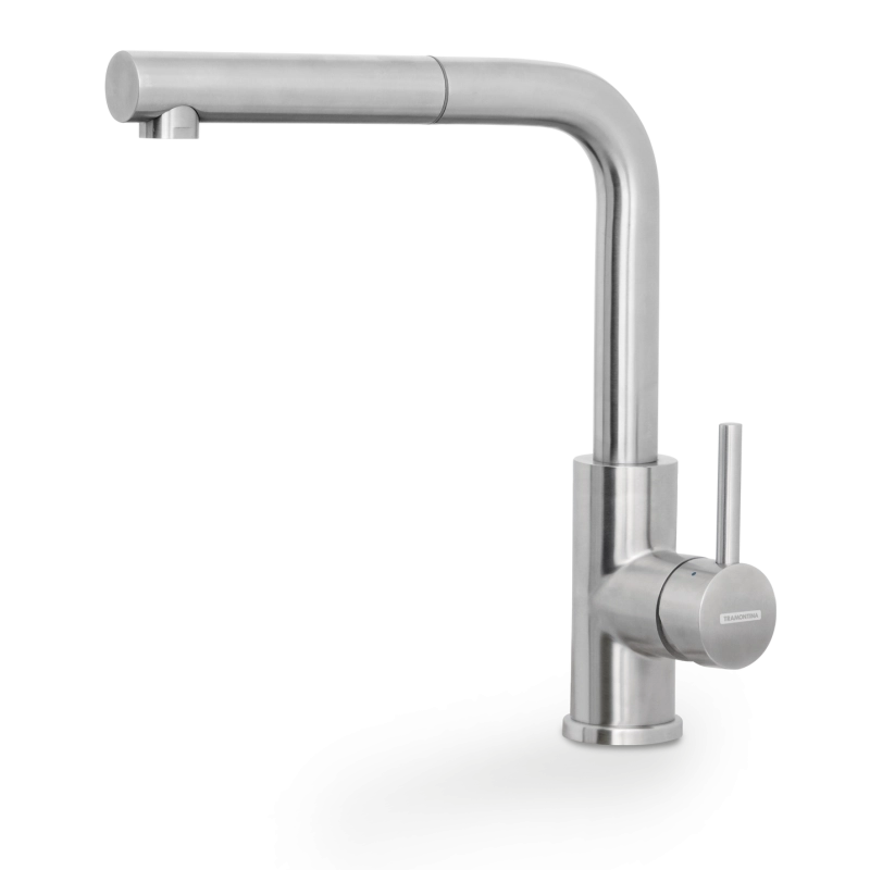 Monocomando Tramontina Monde Plus em Aço Inox e acabamento Acetinado com Extensor