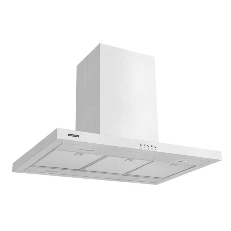 Coifa de Ilha Tramontina New Dritta Isla em Aço Inox 90 cm 220 V