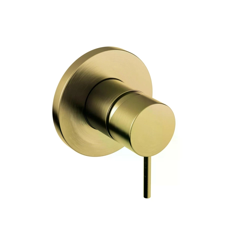 Acabamento para Monocomando de Chuveiro Loop - Brushed Gold