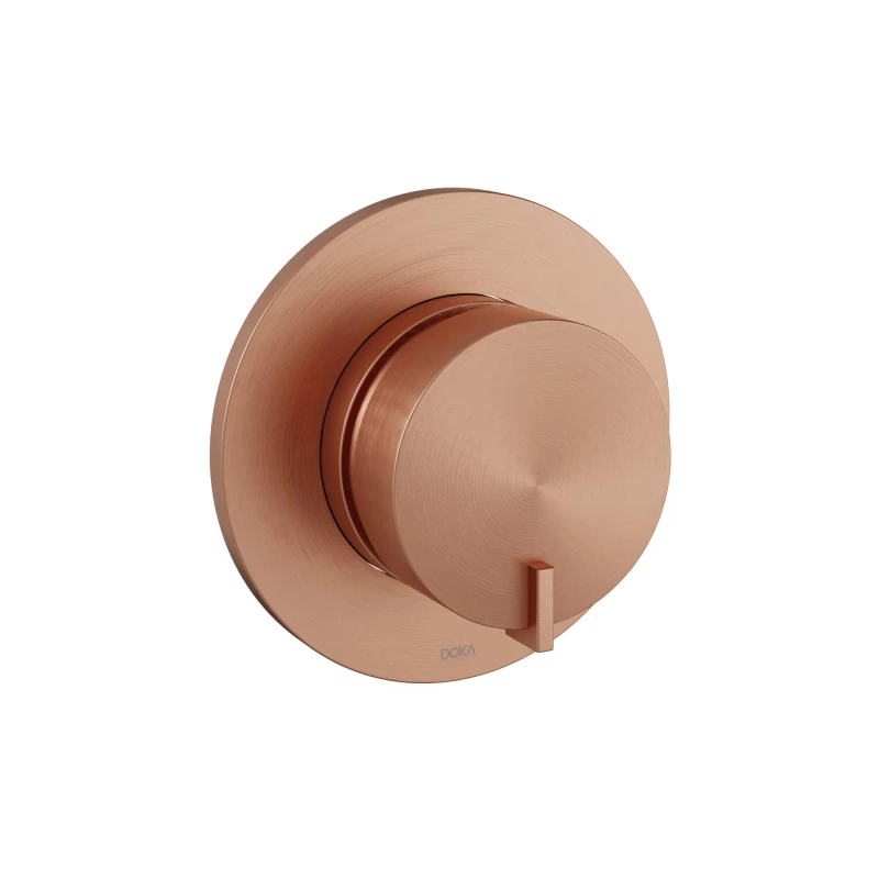 Acabamento para Monocomando de Chuveiro Quantum - Brushed Rose Gold