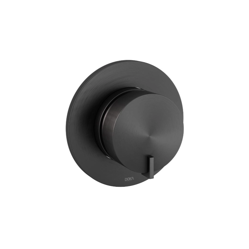 Acabamento para Monocomando de Chuveiro Quantum - GunMetal