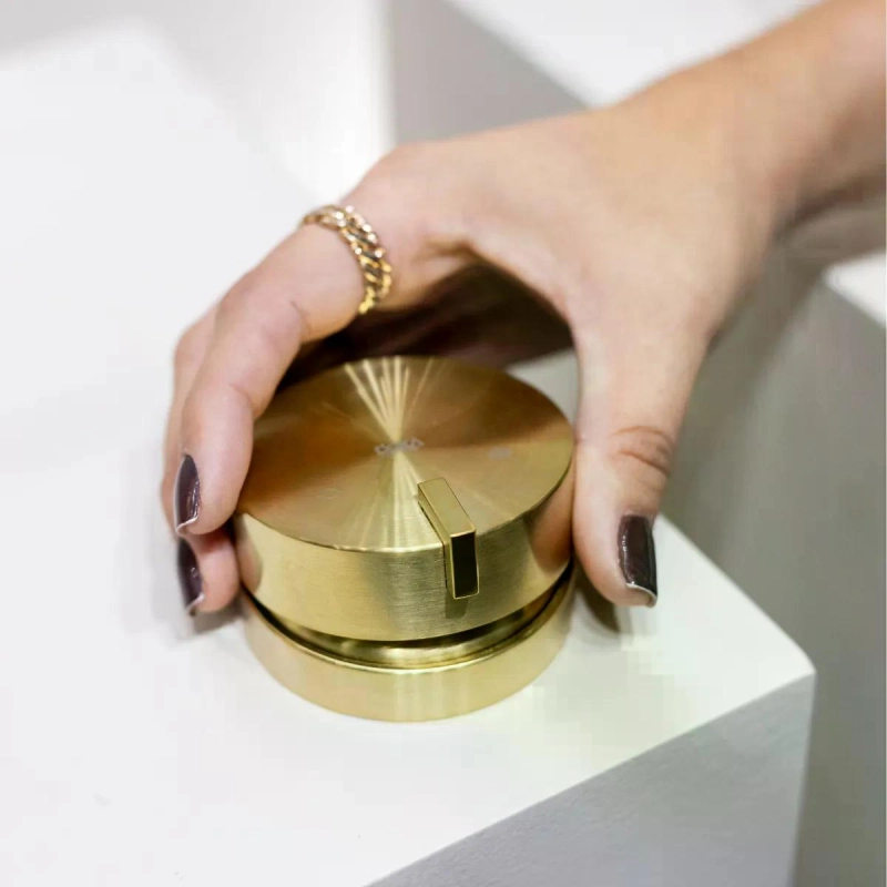 Acionamento Monocomando de Bancada para Lavatório Quantum - Brushed Gold