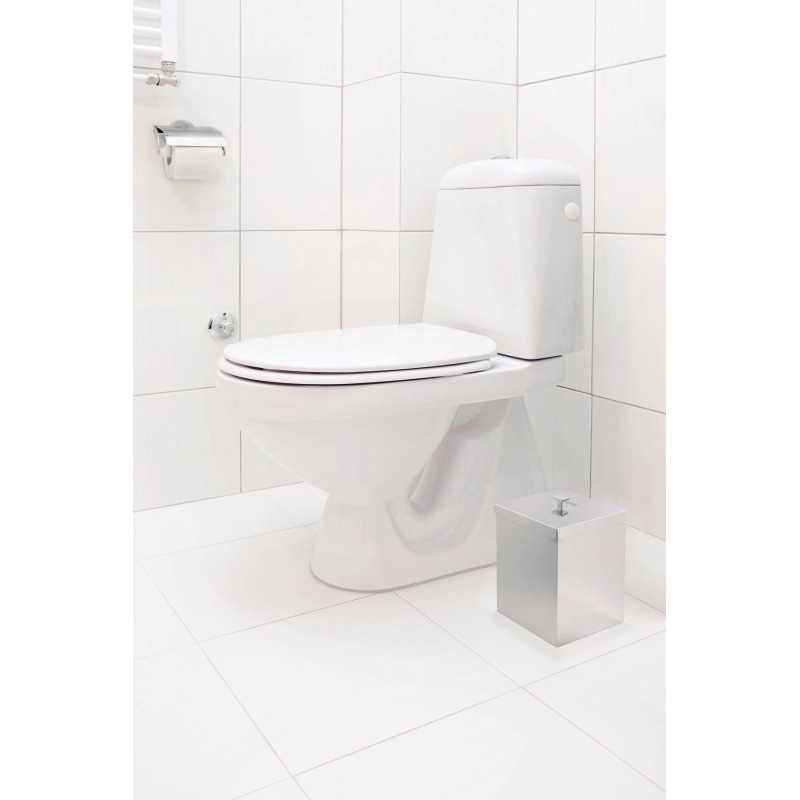 Lixeira Inox Luz Tramontina com Acabamento Acetinado  4,5 L