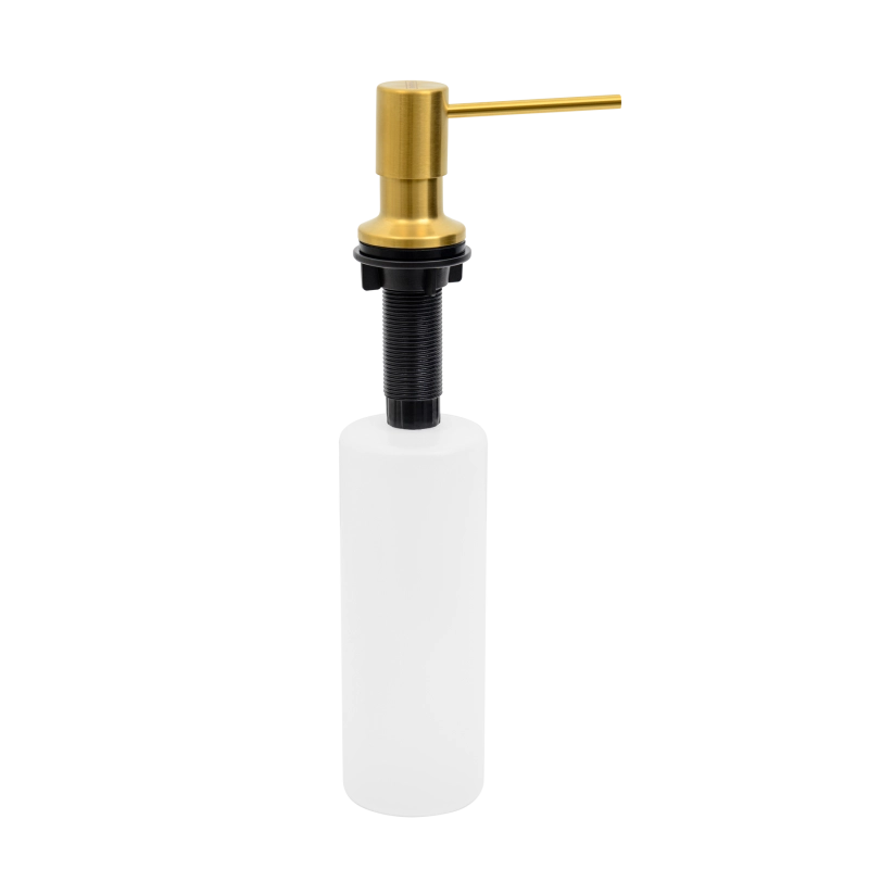 Dosador de Sabão Tramontina em Aço inox Gold com Recipiente Plástico 500 ml com revestimento PVD