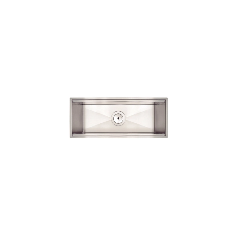 Canal Organizador em Aço Inox Tramontina para Sobrepor com Acabamento Acetinado 45x18 cm