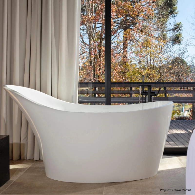 Banheira Amalfi - Standard White (Polido)