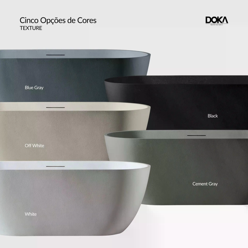Banheira Chelsea - Texture White
