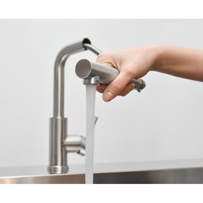 Monocomando Tramontina Monde Plus em Aço Inox e acabamento Acetinado com Extensor
