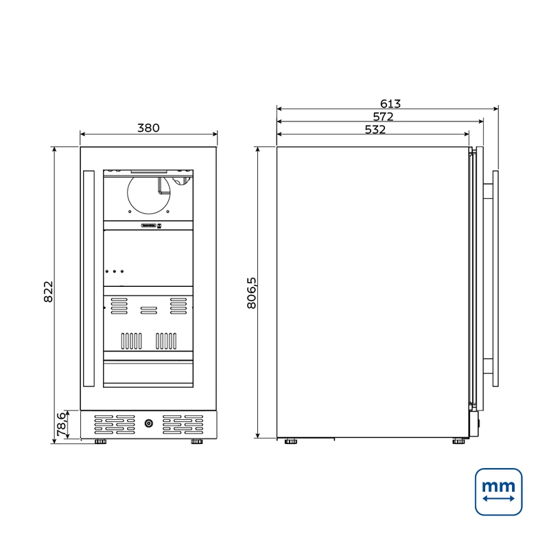 Beer Center Tramontina Senses T smart 85 L