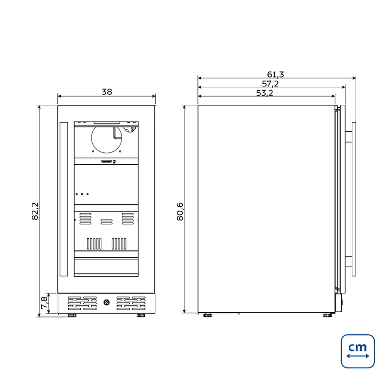 Beer Center Tramontina Senses T smart 85 L