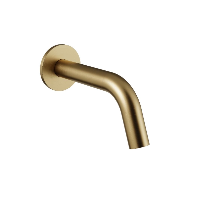 Bica de Parede para Lavatório 150mm Quantum - Brushed Gold