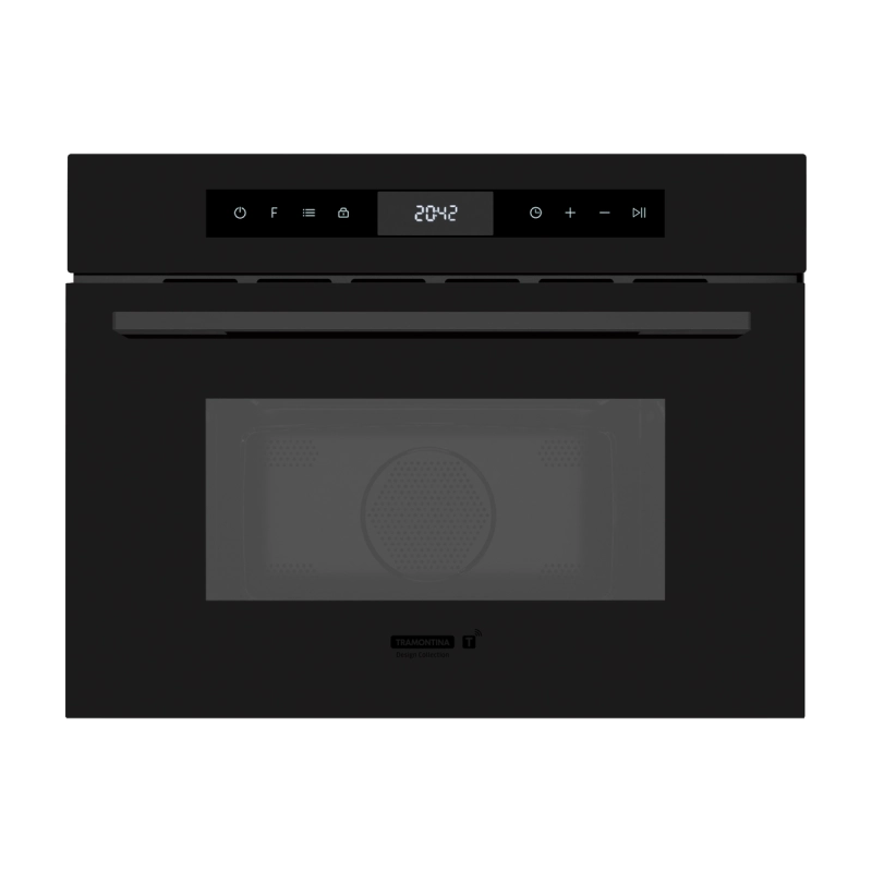 Forno Combinado com Micro-ondas Tramontina Epic T smart 60 F10 35 L Glass Black Series