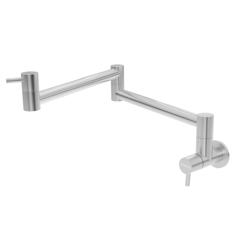 Torneira de parede Tramontina Flexion Wall em aço inox