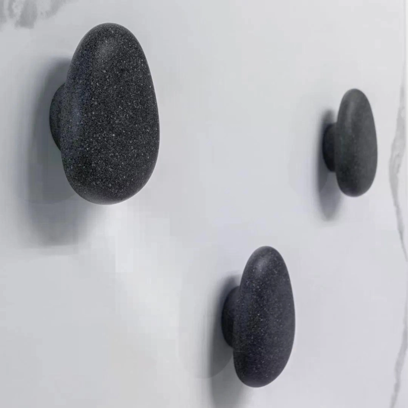 Cabide GeoStone - Dark Blue Terrazzo