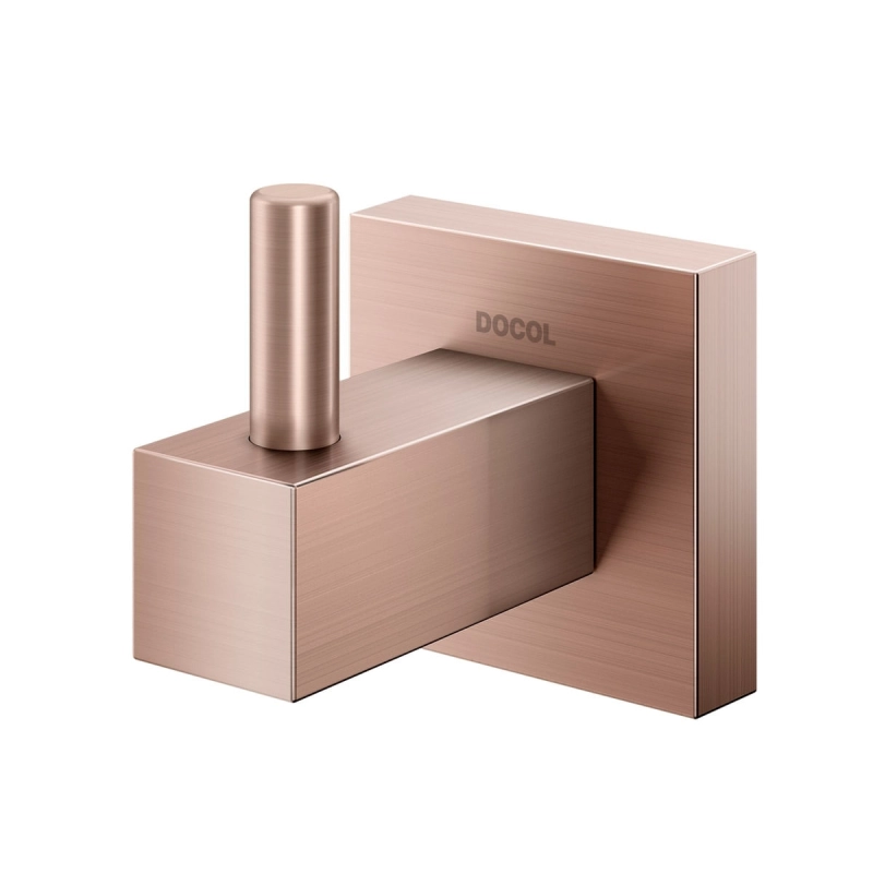 Cabide Square cobre escovado