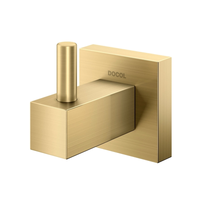 Cabide Square ouro escovado