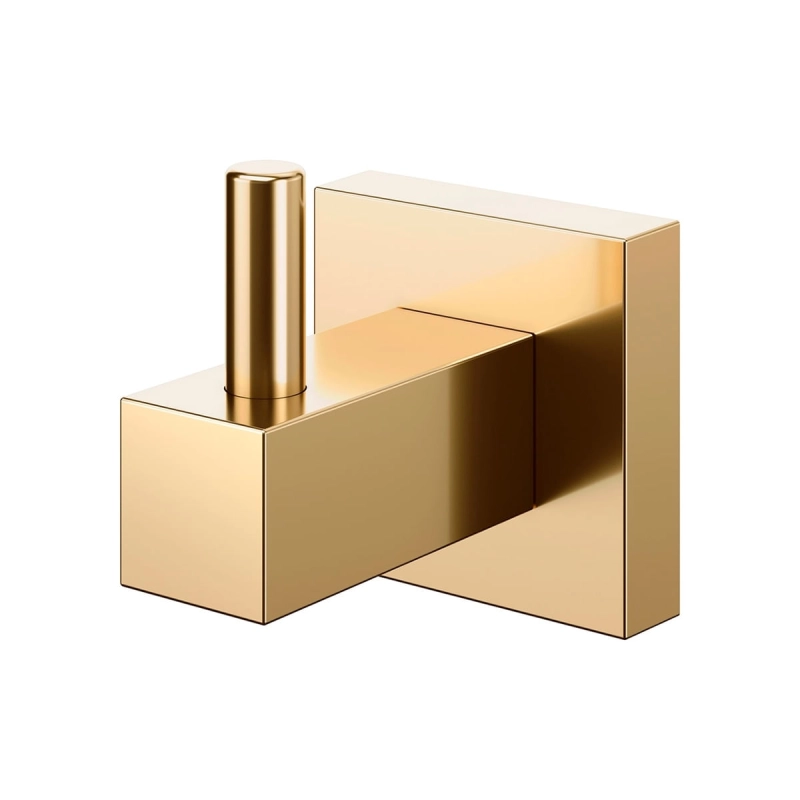 Cabide Square ouro polido