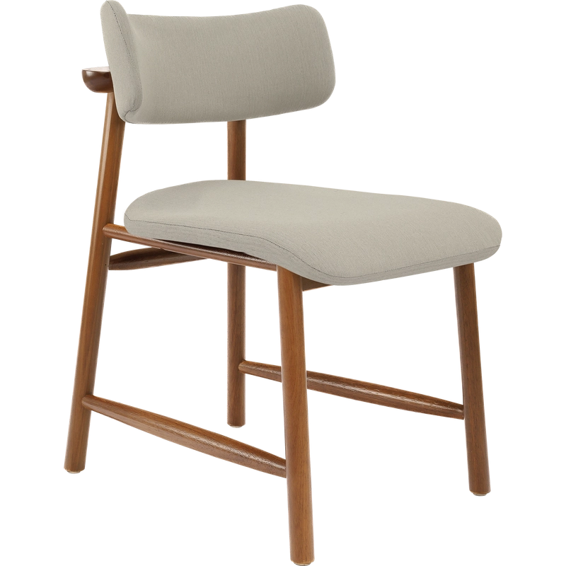 Cadeira s/ braços Tramontina Ritmo Maruja com Estofado Linen
