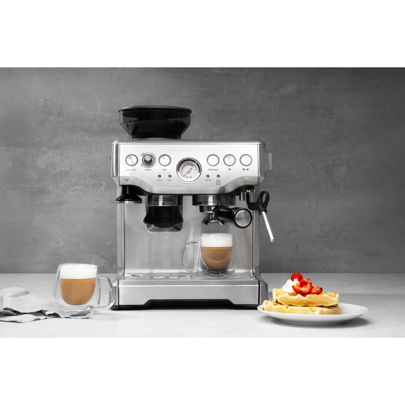 Cafeteira Elétrica Tramontina by Breville Express Pro em Aço Inox com Moedor 2 L 127 V