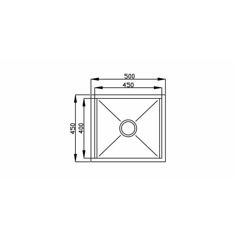 CANAL ORGANIZADOR QUADRATINO 450 COM ACESSÓRIOS