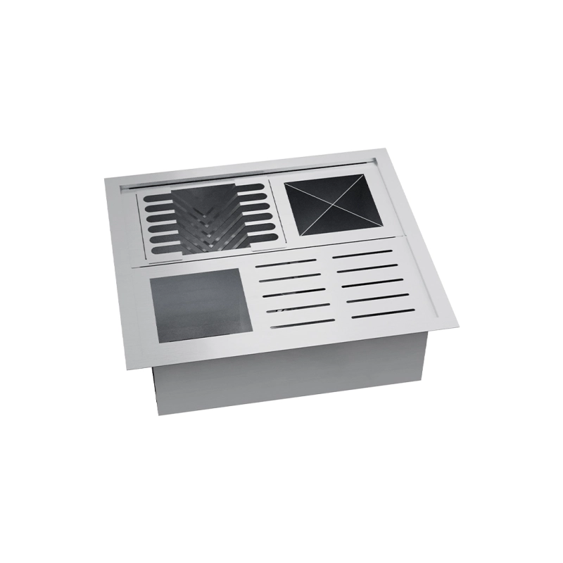 CANAL ORGANIZADOR QUADRATINO 450 COM ACESSÓRIOS