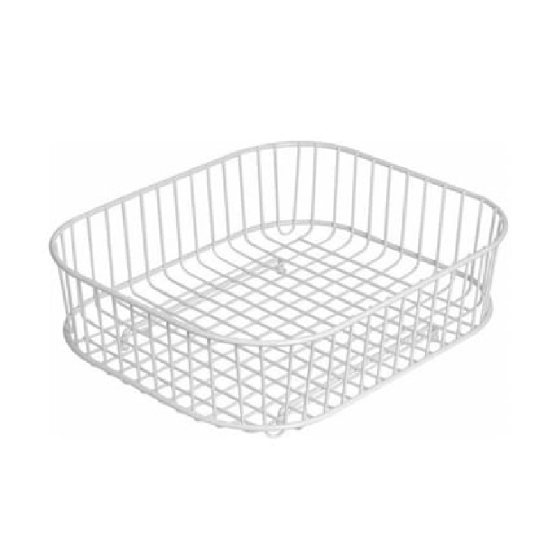 Cesto escorredor branco 31x37 cm