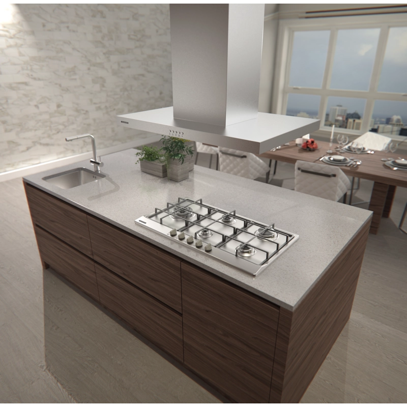 Coifa de Ilha Tramontina Dritta Isla 90 Split em Aço Inox 90 cm 220