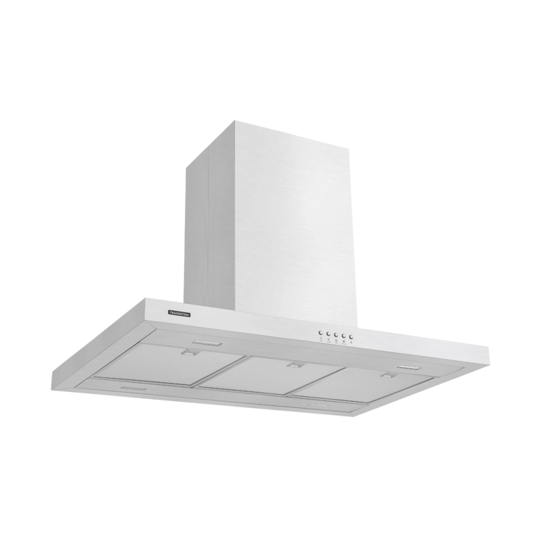 Coifa de Ilha Tramontina New Dritta Isla em Aço Inox 90 cm 220 V