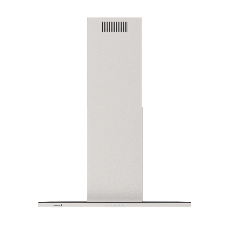 Coifa de Ilha Tramontina Slim Isla 90 Split em Aço Inox com Acabamento Acetinado 90 cm