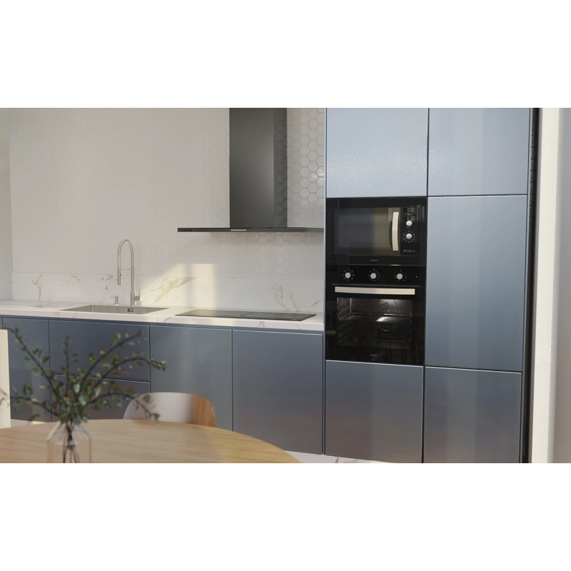 Coifa Tramontina Slim Wall 90 em Aço Inox com Acabamento Black Steel 220 V