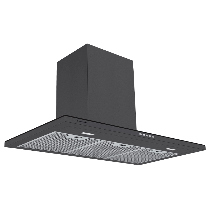 Coifa Tramontina Slim Wall 90 em Aço Inox com Acabamento Black Steel 220 V