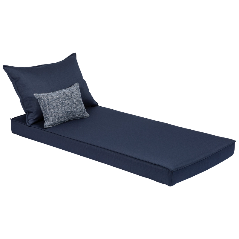 Conjunto Estofado para Chaise Tramontina Mood em Tecido Quaker Decor Acrílico Marine
