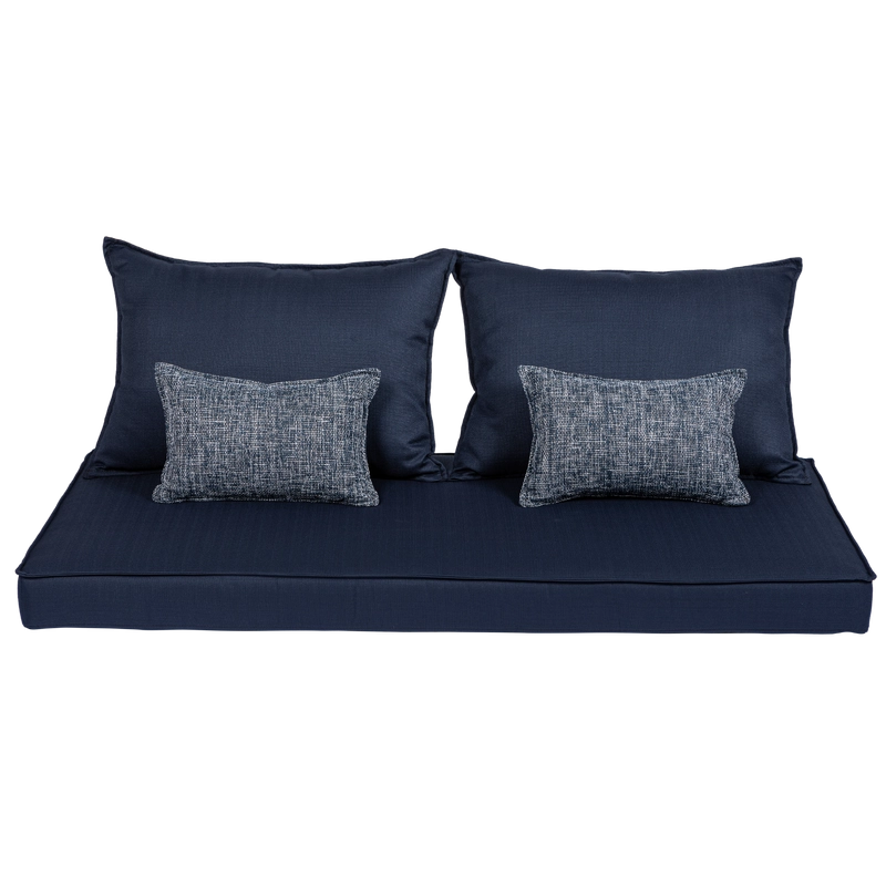 Conjunto Estofado para Sofá Tramontina Mood em Tecido Quaker Decor Acrílico Marine