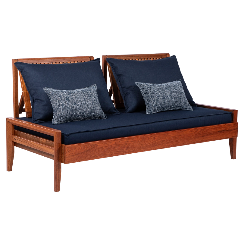 Conjunto Estofado para Sofá Tramontina Mood em Tecido Quaker Decor Acrílico Marine