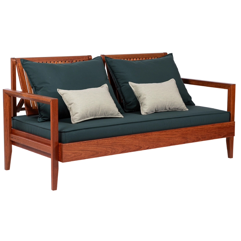 Conjunto Estofado para Sofá Tramontina Mood em Tecido Quaker Decor Acrílico Verde