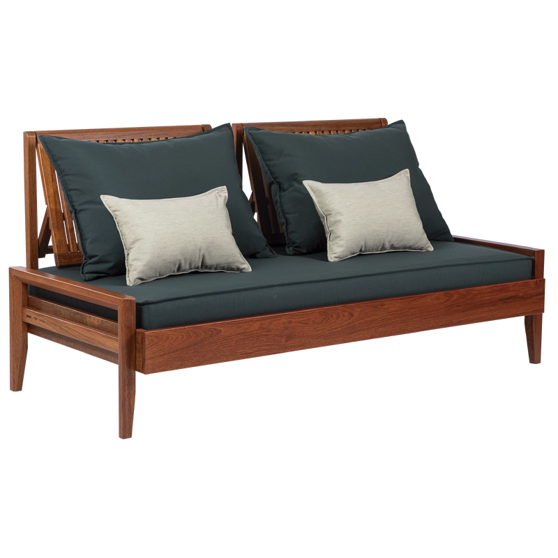 Conjunto Estofado para Sofá Tramontina Mood em Tecido Quaker Decor Acrílico Verde