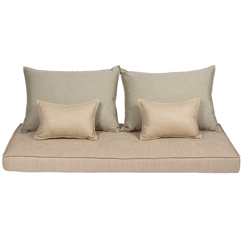 Conjunto Estofado para Sofá Tramontina Mood em Tecido Quaker Decor Acrílico Verde Sage