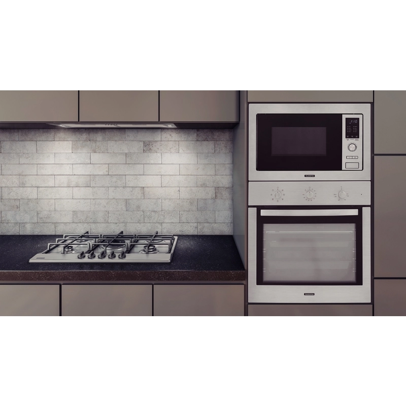 Cooktop a Gás Tramontina New Penta em Aço Inox e Trempes em Ferro Fundido com Acendimento Superautomático 5 Queimadores