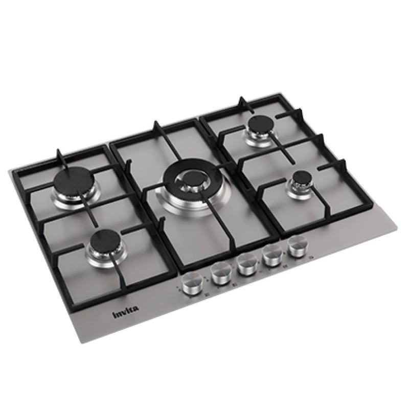 COOKTOP INVITA A GÁS INOX 70 CM BIVOLT