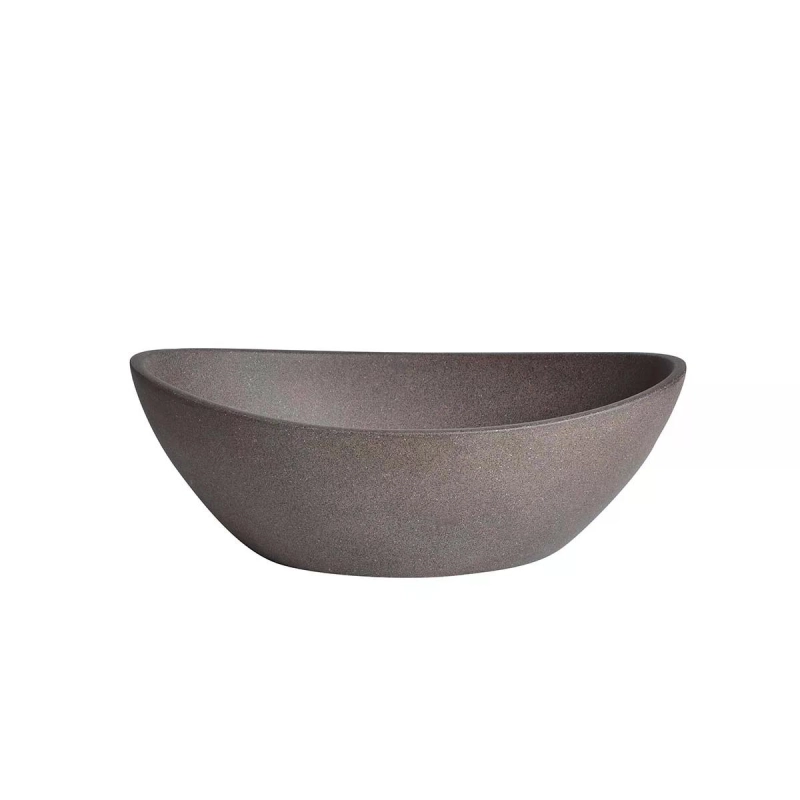 Cuba de Apoio Duplo Arco GeoStone - Dark Blue Terrazzo
