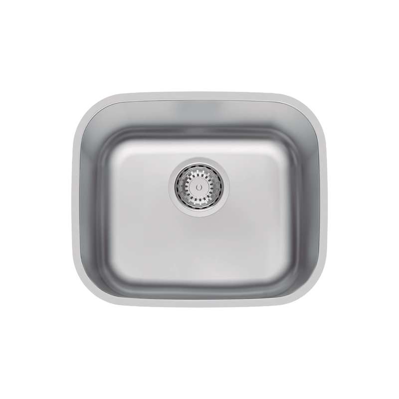 Cuba de embutir Tramontina Lavínia Plus 40 BL em Aço Inox Escovado 40x34 cm com válvula de 4 1/2"