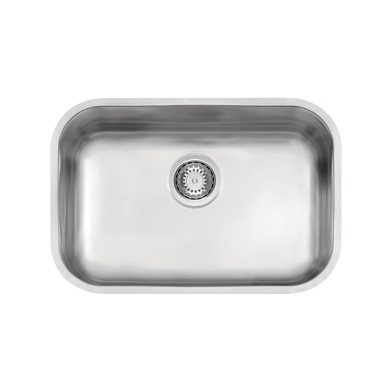 Cuba de embutir Tramontina Lavínia Plus 47 BL em Aço Inox Escovado 47x30 cm com válvula de 4 1/2"